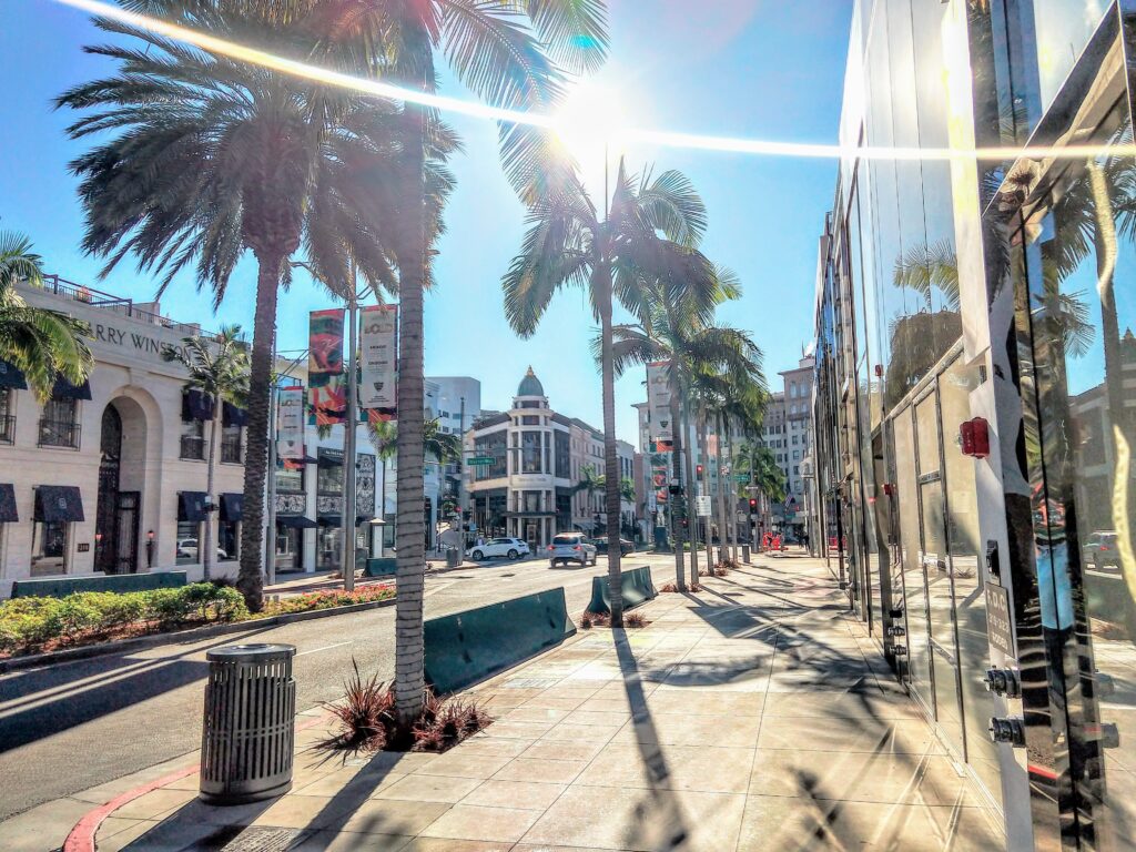 Rodeo Drive in Beverly Hills