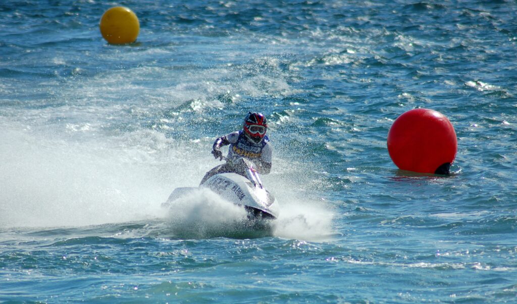 Jet Skiing in Key West, Florida.